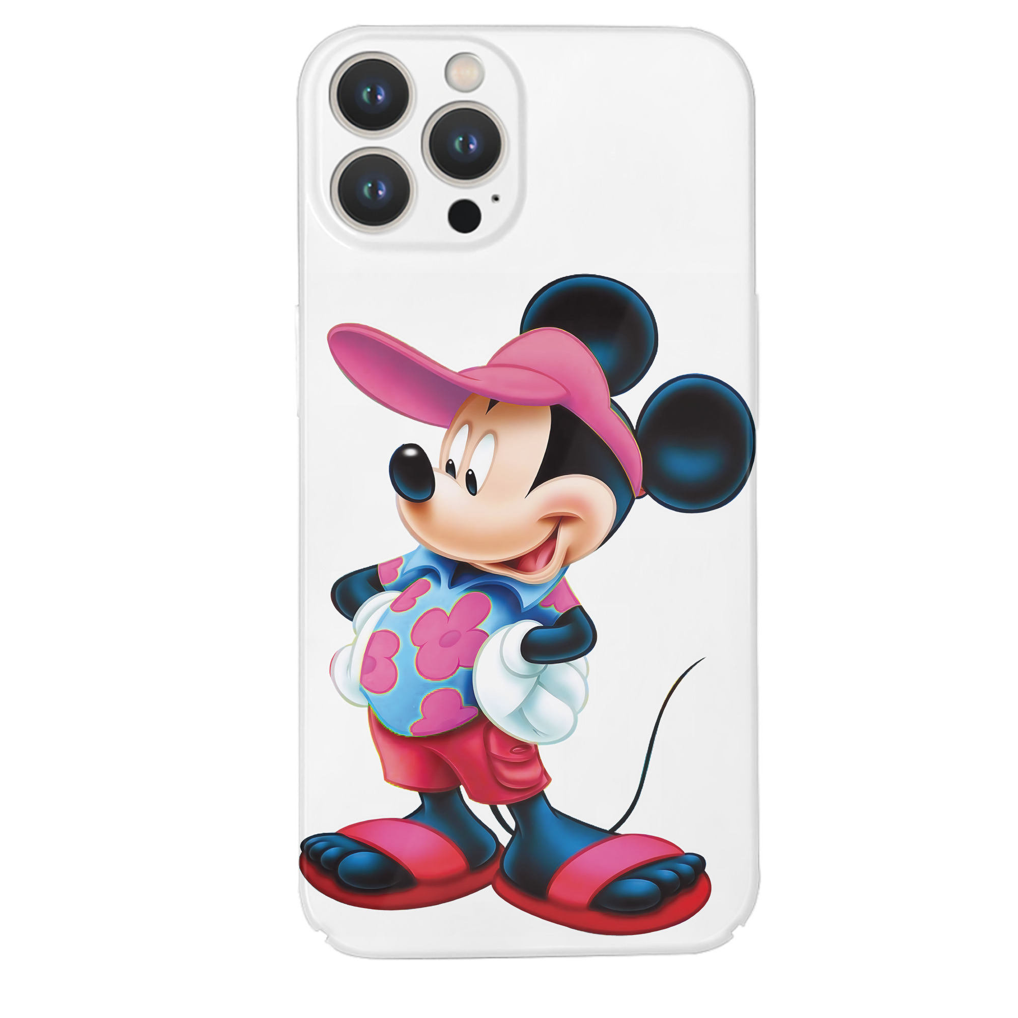 （画像用） ミッキーマウス Mickey Mouse 【iPhone 14シリーズ対応】ハードケース